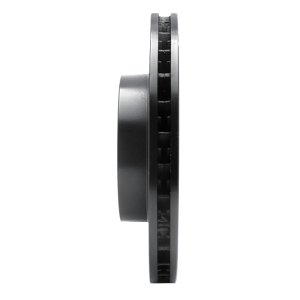 Porsche Cayenne Brake Rotor (1) - Front - R1 Concepts - Drilled & Slotted - Black - `03-`18